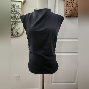 Sofia by Sofia Vergara Black Muscle Tee
